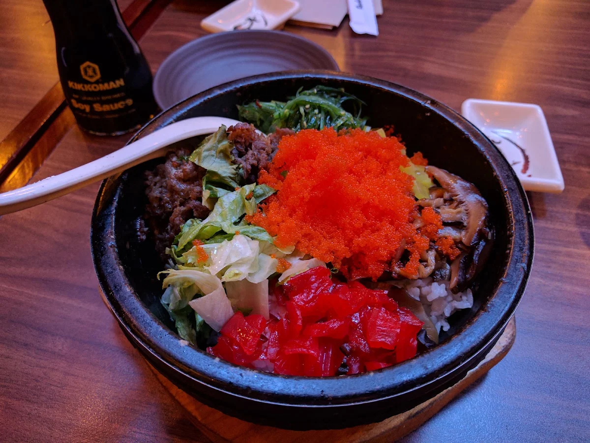Hot Stone Bowl, Sushi California