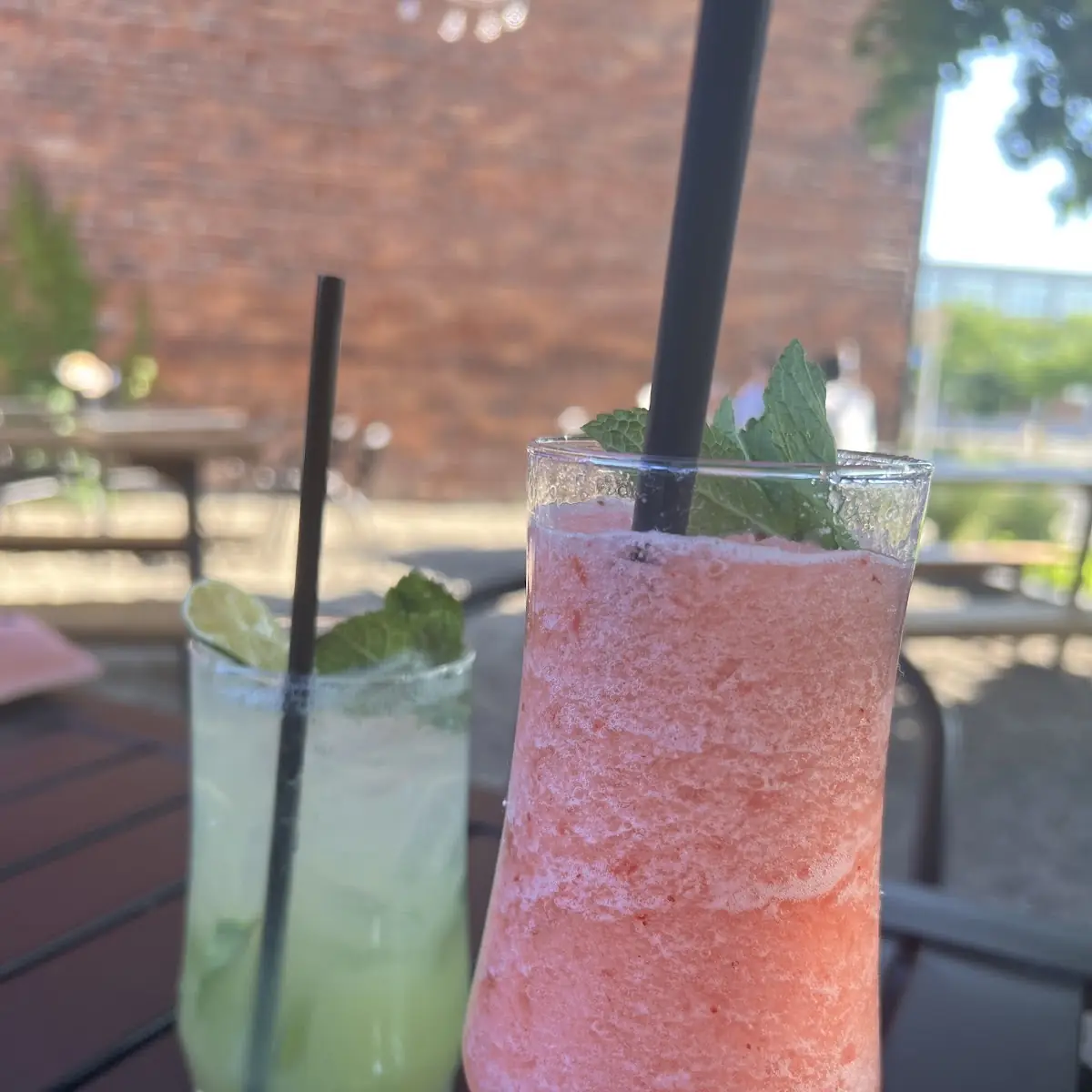 Blended Strawberry Mojito