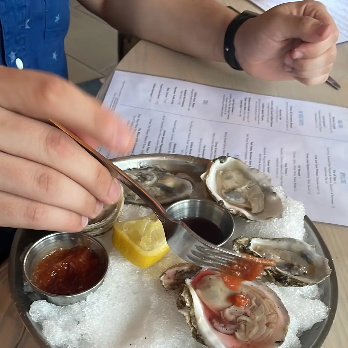 Oysters on the Half Shell