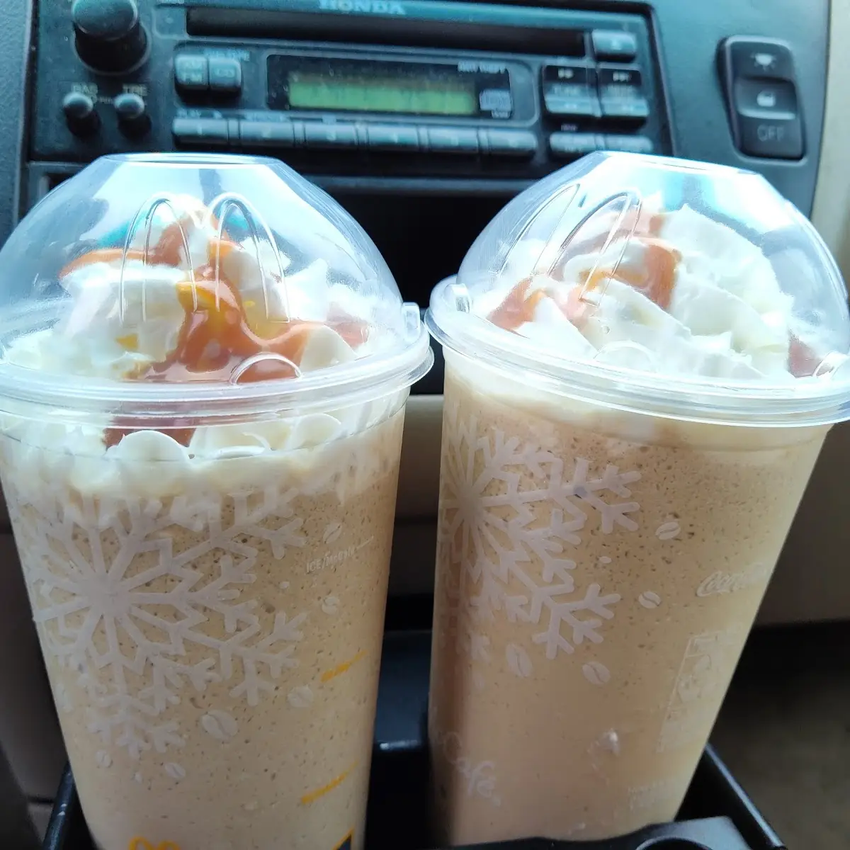 Large Caramel Frappe