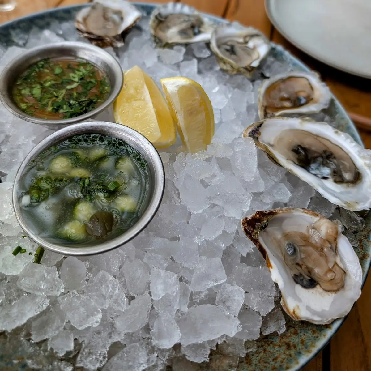Half Dozen Raw Oysters