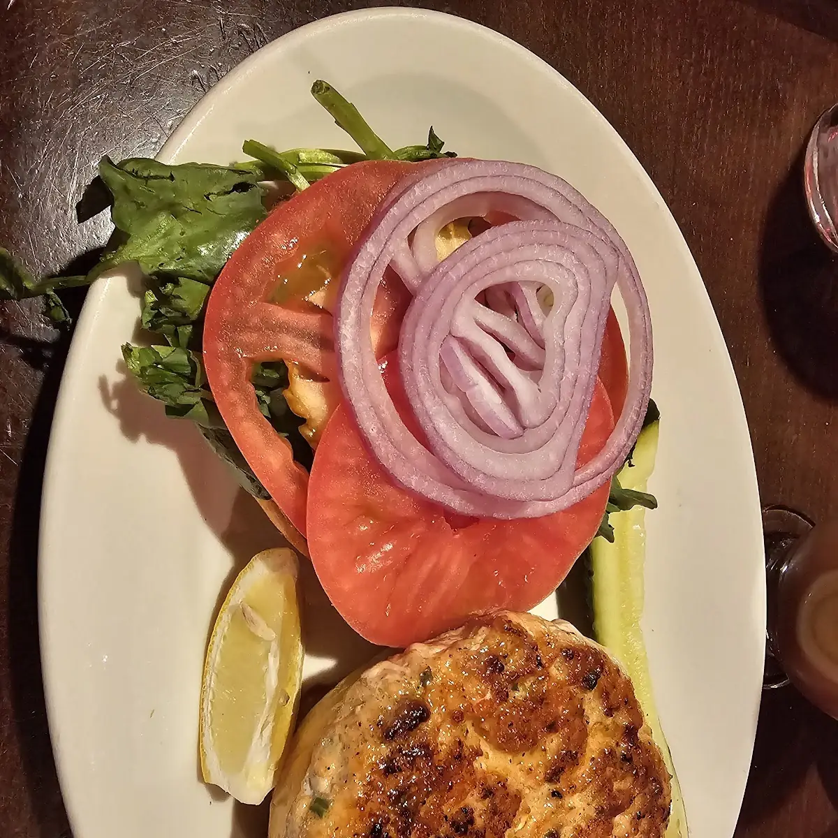 Salmon Burger