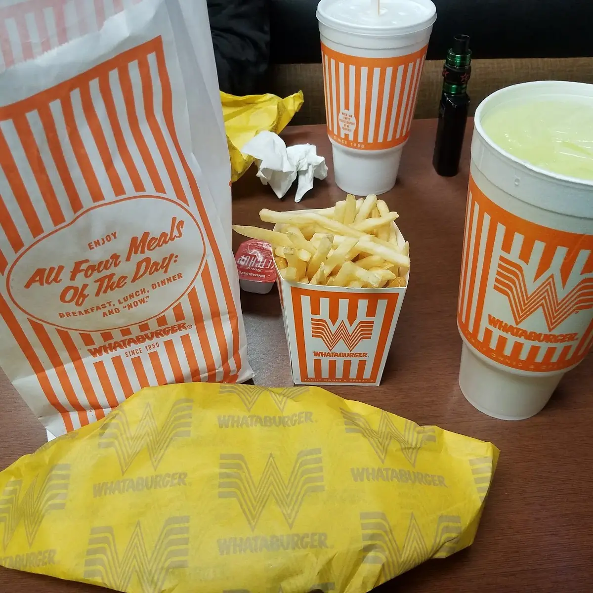 Double Cheeseburger Large Combination Meal