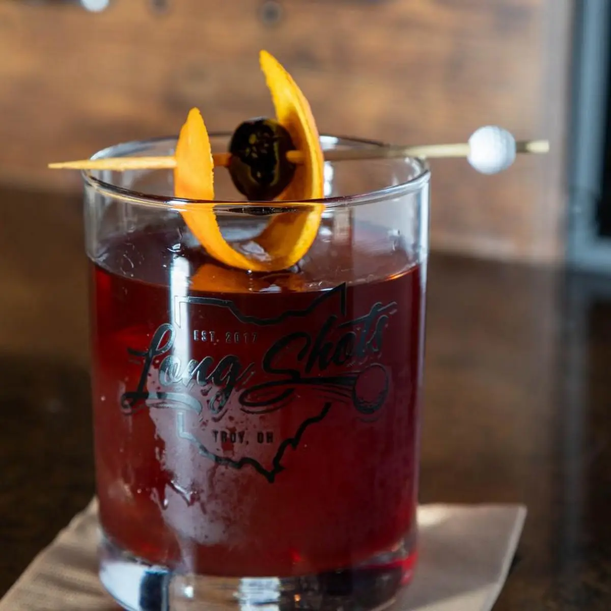 Long Shot Old Fashioned