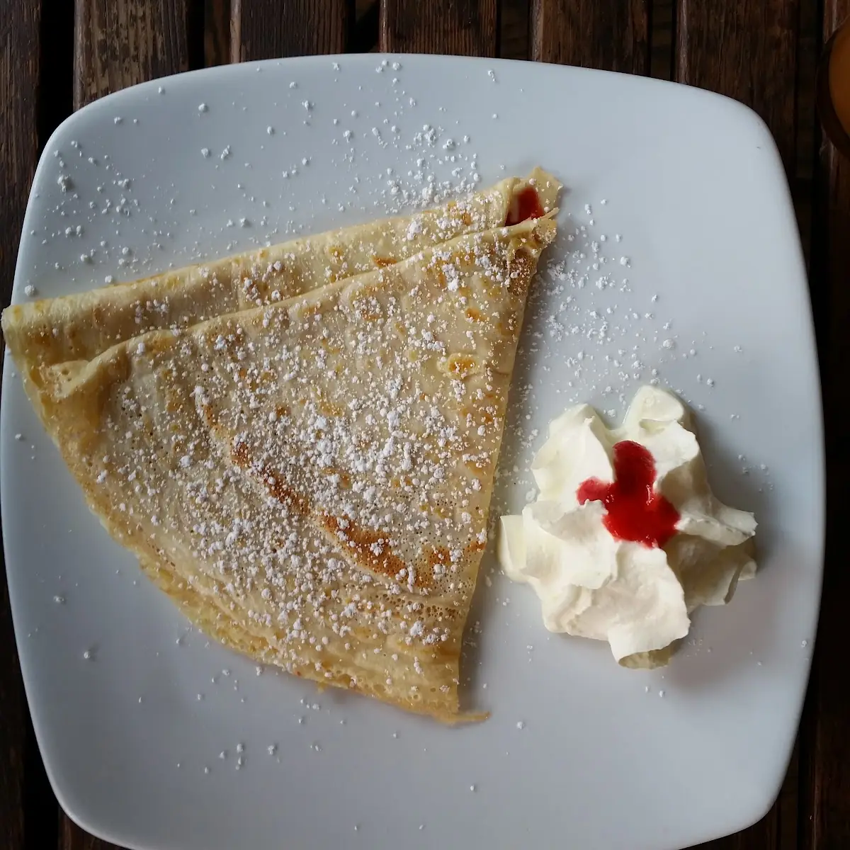 Cinnamon Sugar Crepe