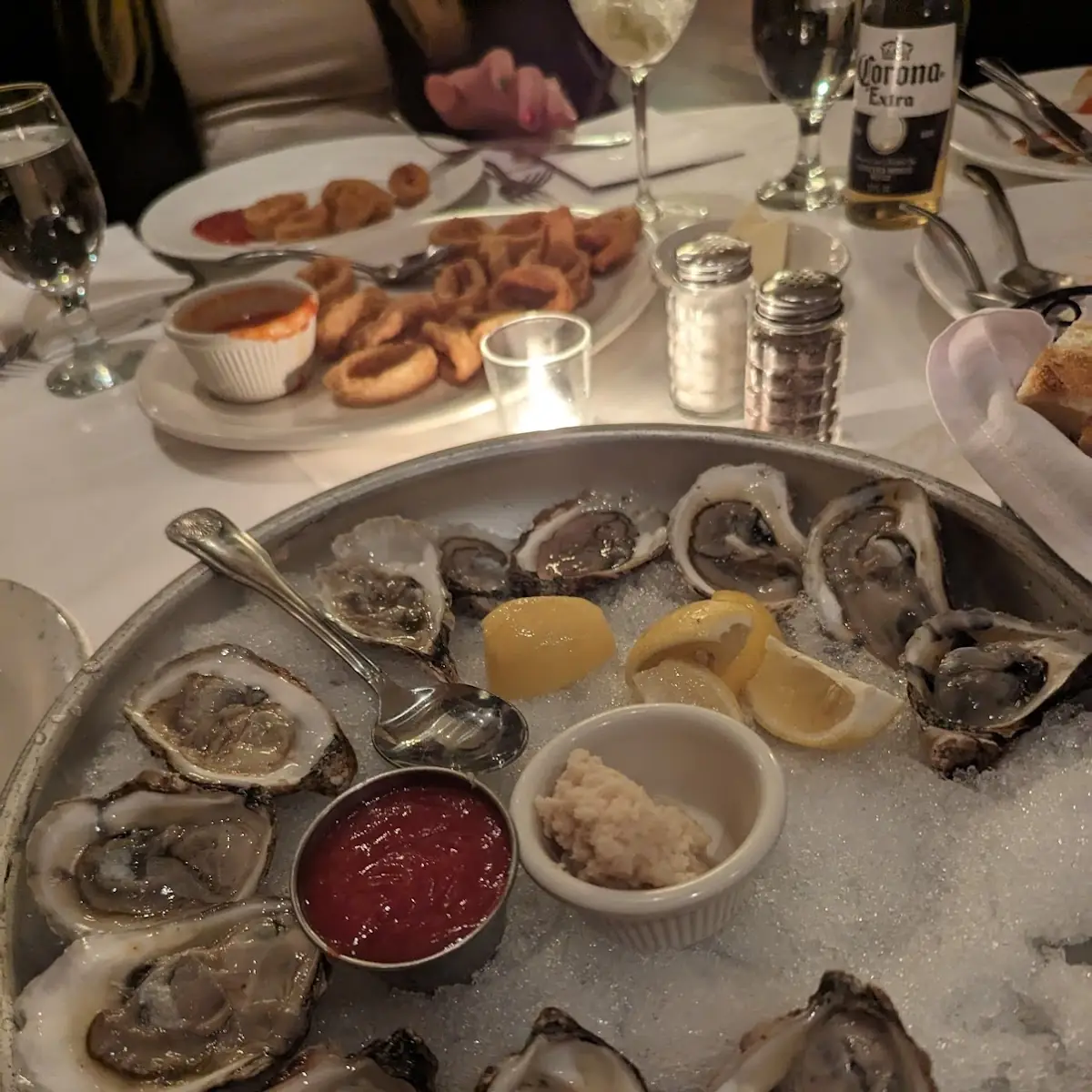 Blue Point Oysters on the Half Shell