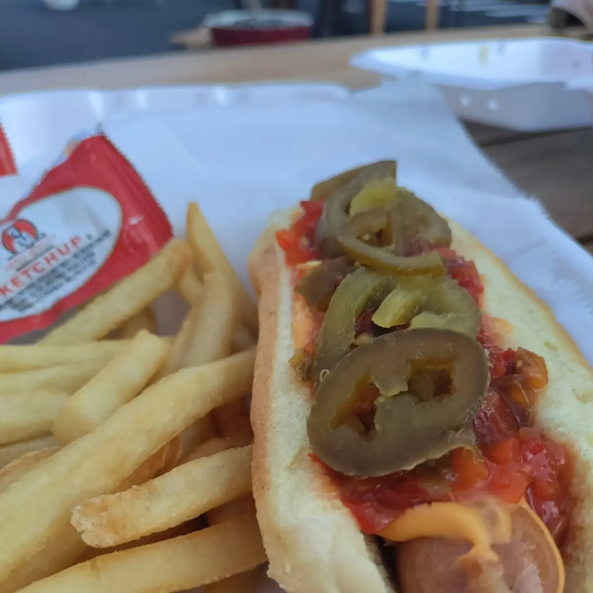 Spicy Hot Dog