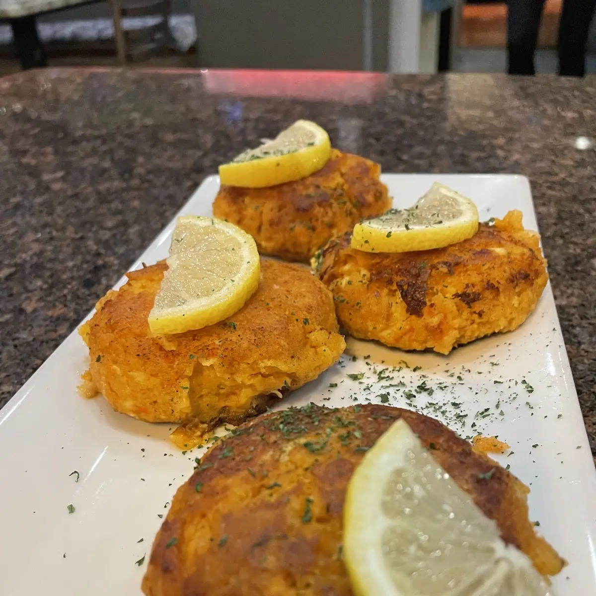 Crab and Shrimp Cakes Two