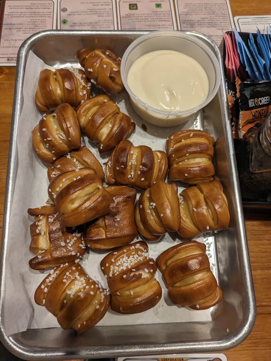 Pretzel Bites with Cheese