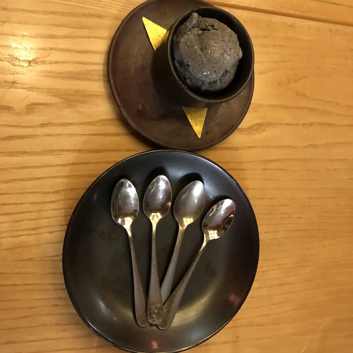 Black Sesame Ice Cream