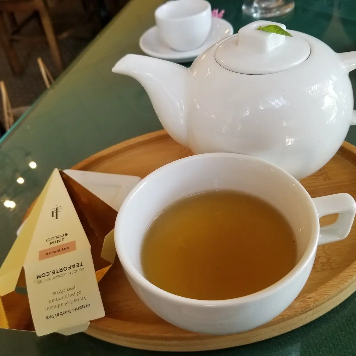 Citrus Mint Hot Tea