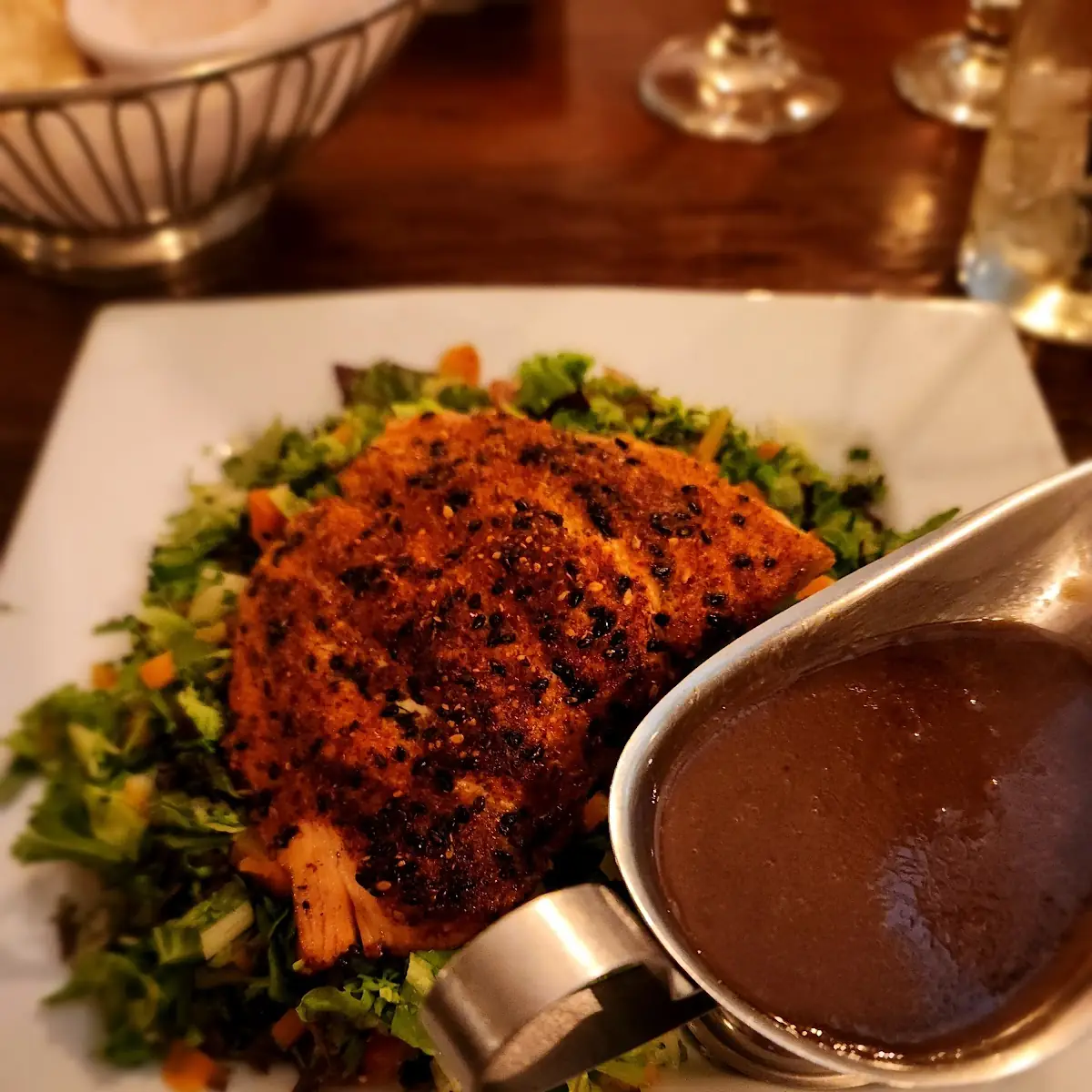 Asian Blackened Salmon