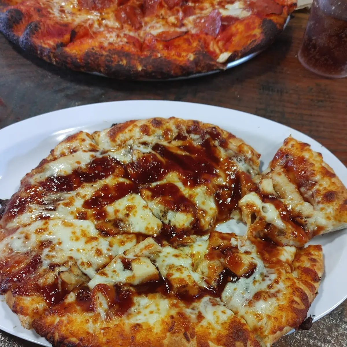 Mini Barbeque Chicken Pizza