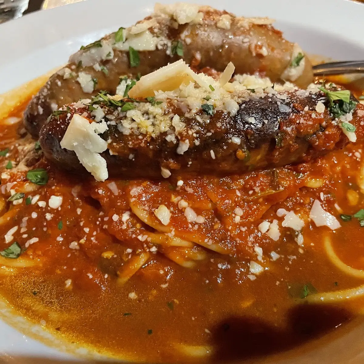 Spaghetti with Sausage