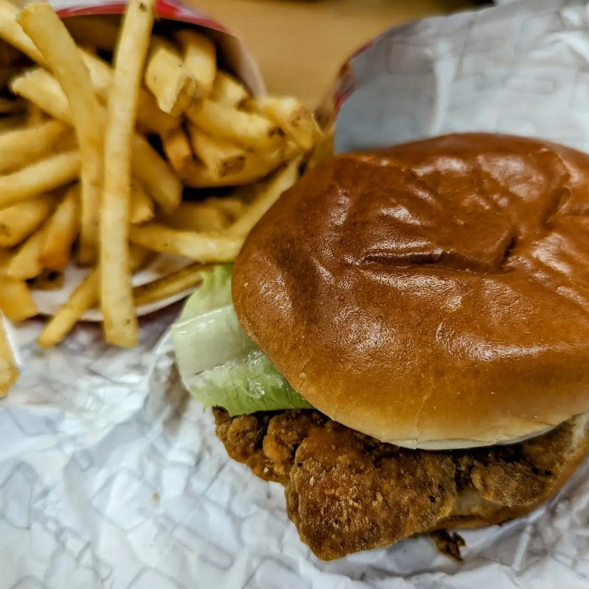 Ghost Pepper Chicken Sandwich