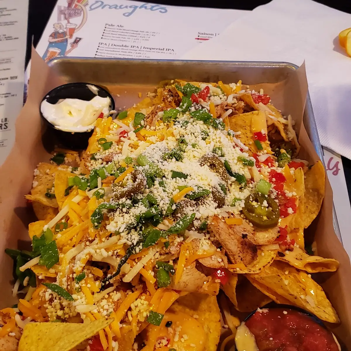 Chicken Nachos