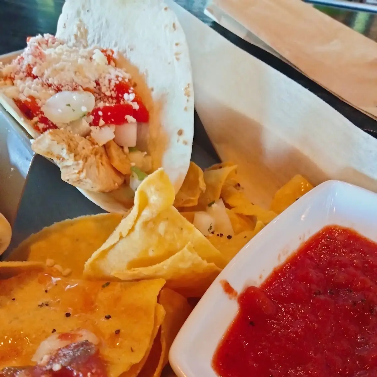 Poblano Chicken Tacos