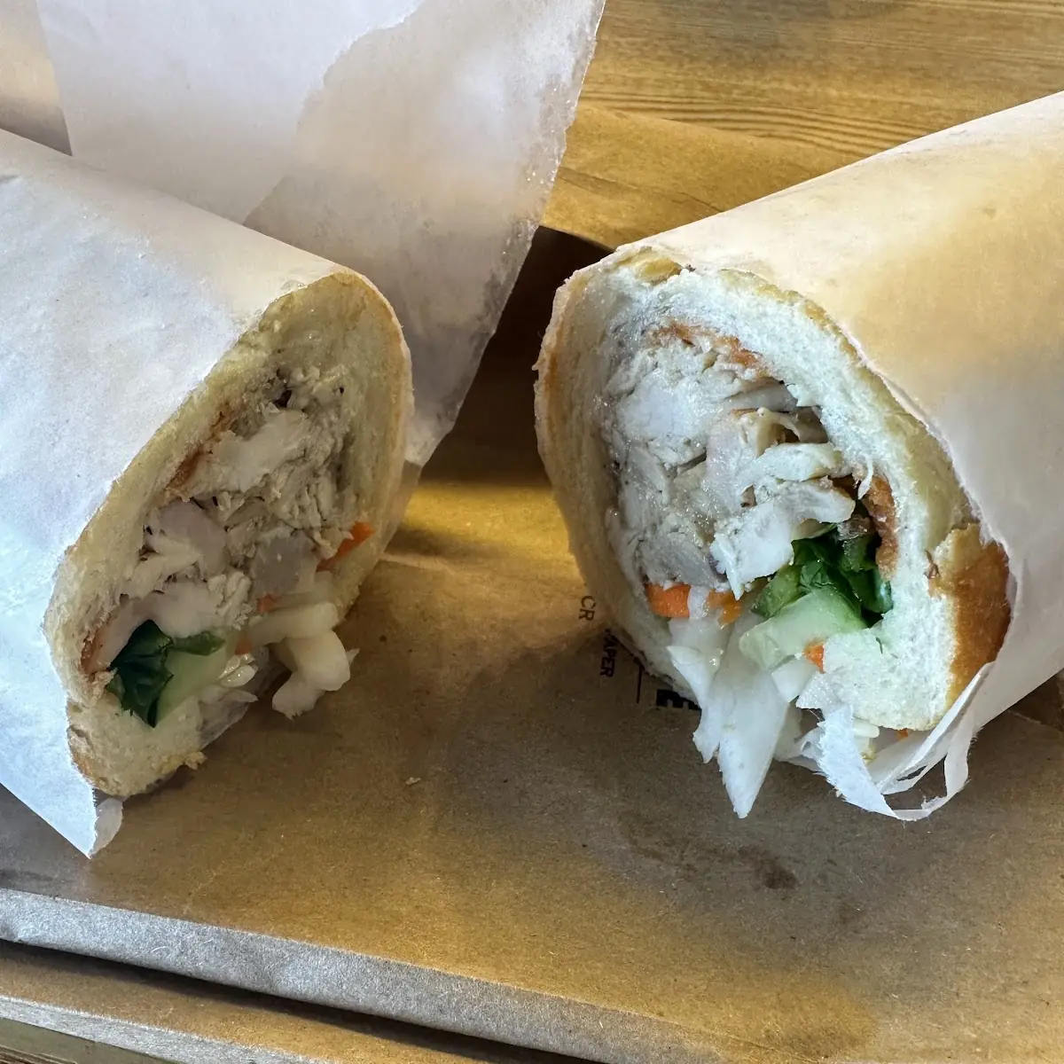 Shredded Chicken Banh MI