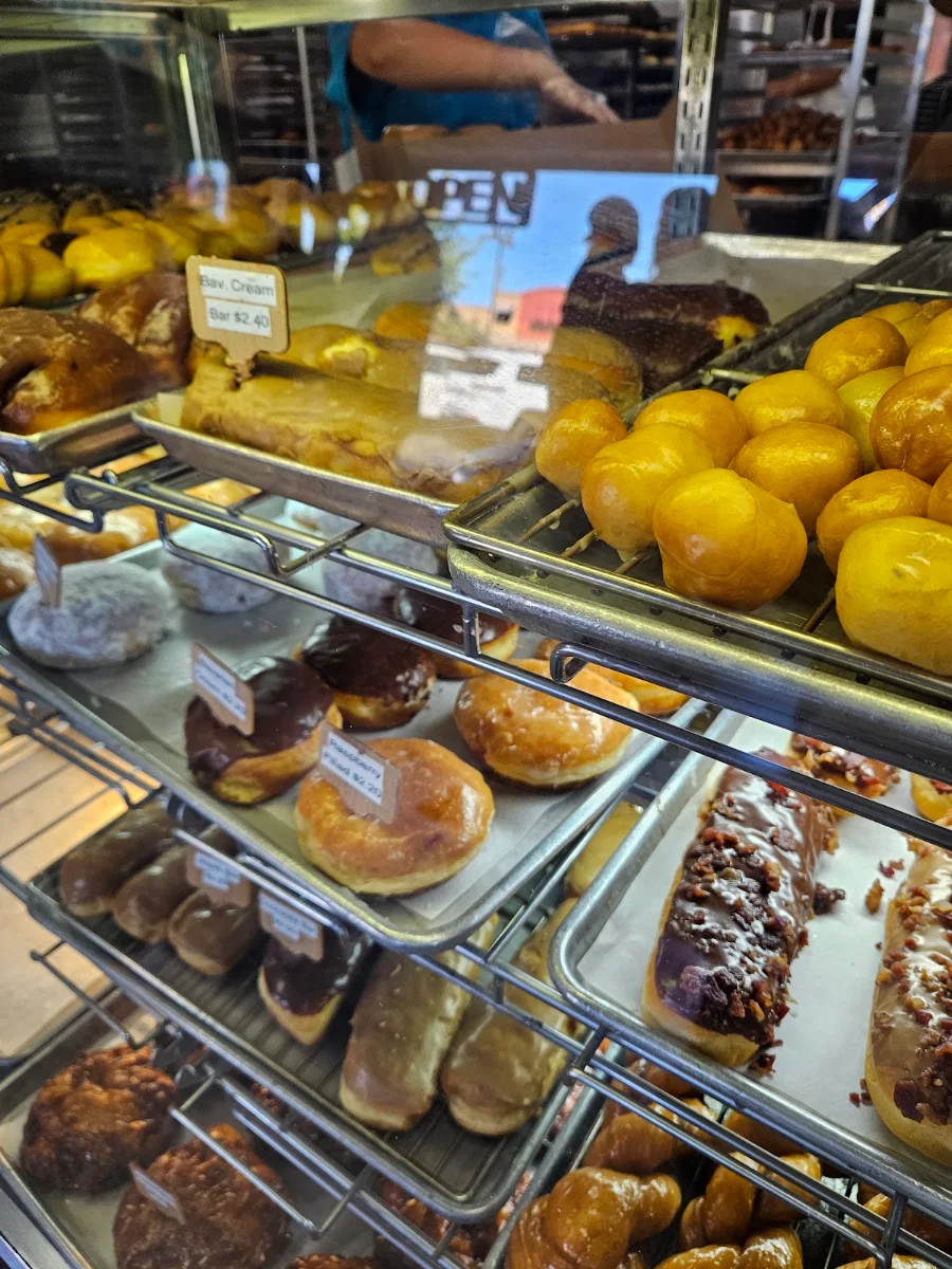 Glazed Donuts and Bacon Bars