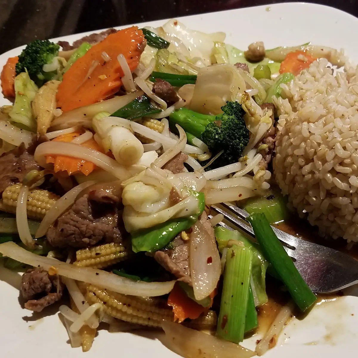 Mixed Vegetables Beef
