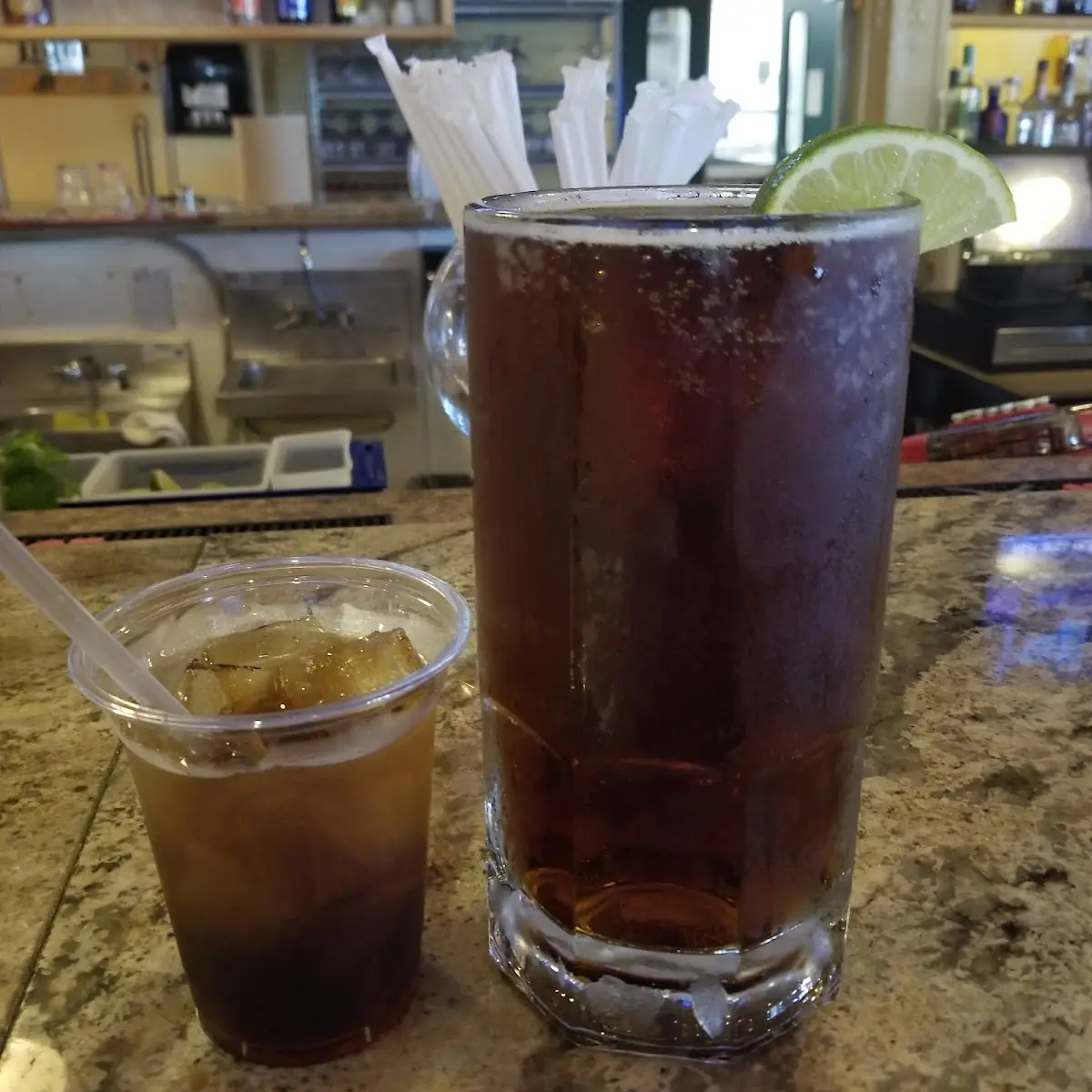 Dos Equis Amber and Rum