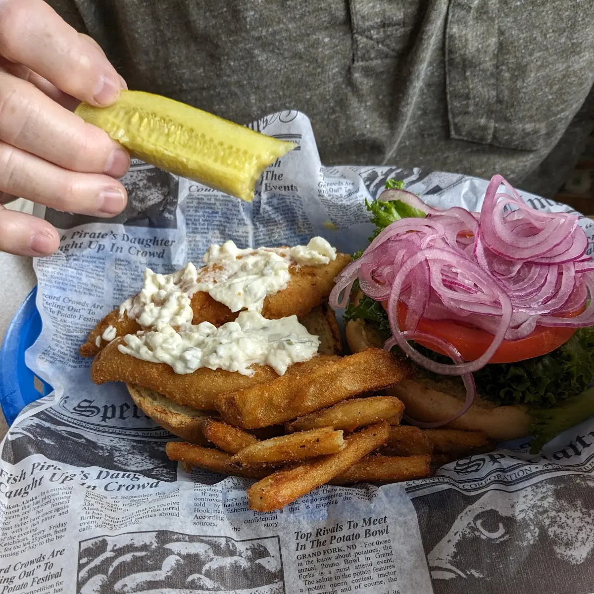 Perch Sandwich