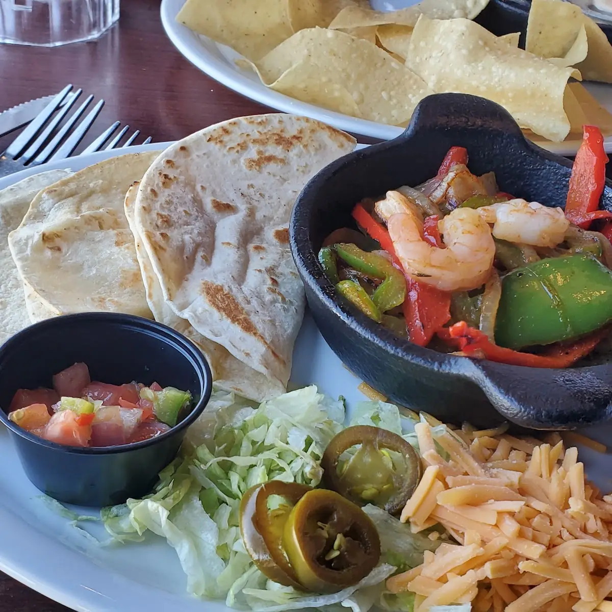 Shrimp Fajitas