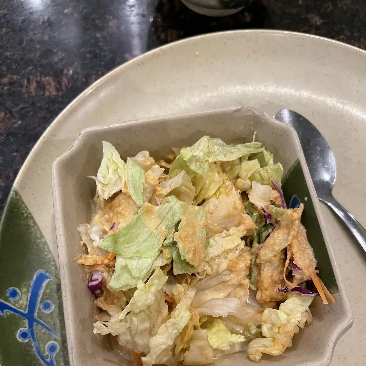 House Salad with Ginger Dressing