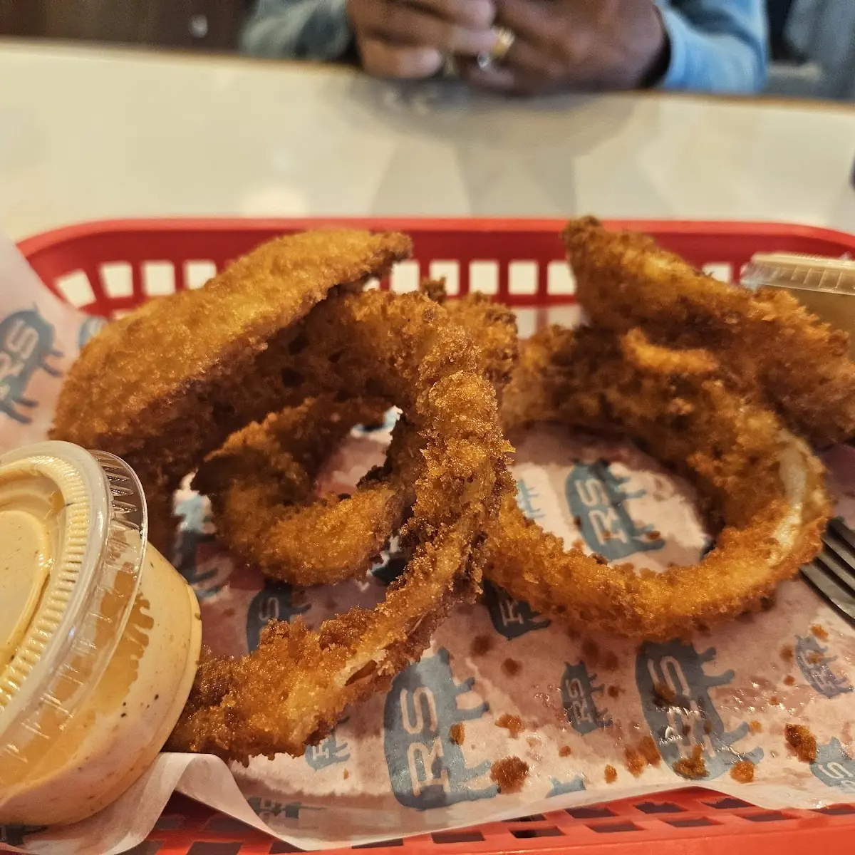 Basket Onion Rings