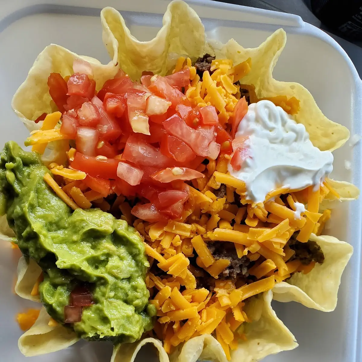 Stew Meat Taco Salad