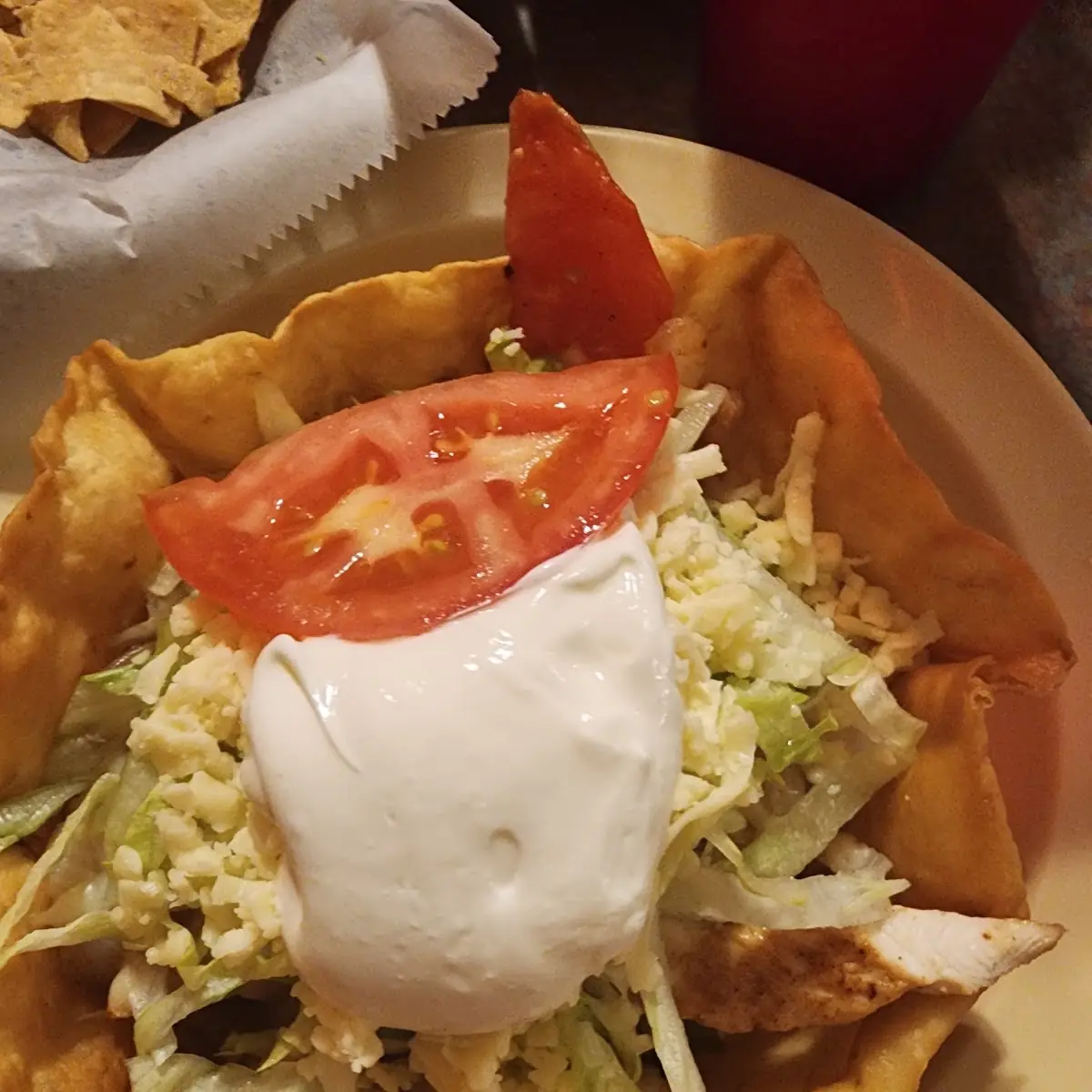 Chicken Taco Salad