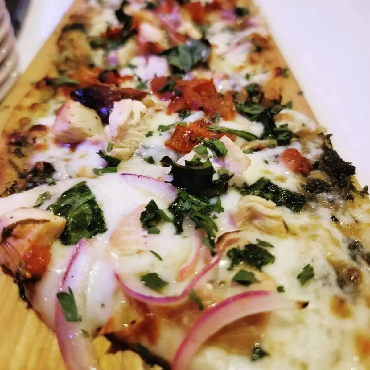 Chicken Pesto Pizza