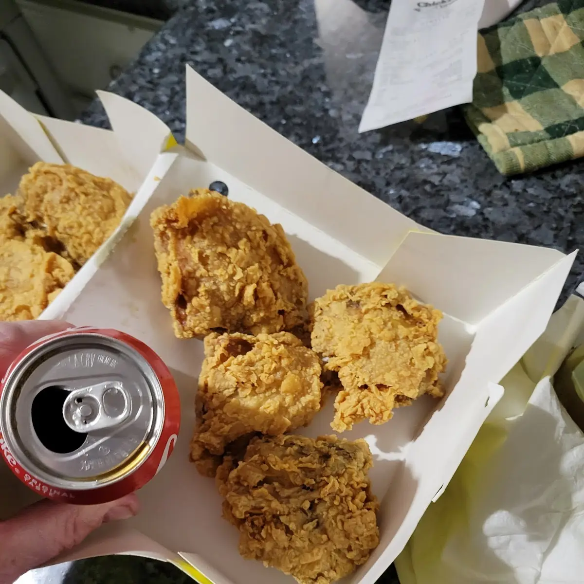 Massive Fried Chicken Thighs