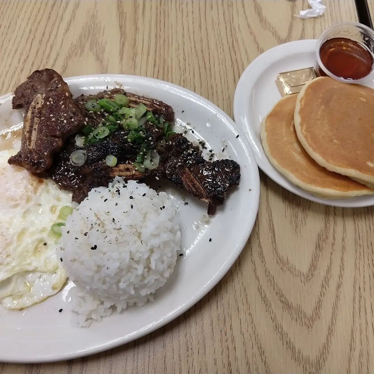 Kalbi Beef Ribs & Eggs