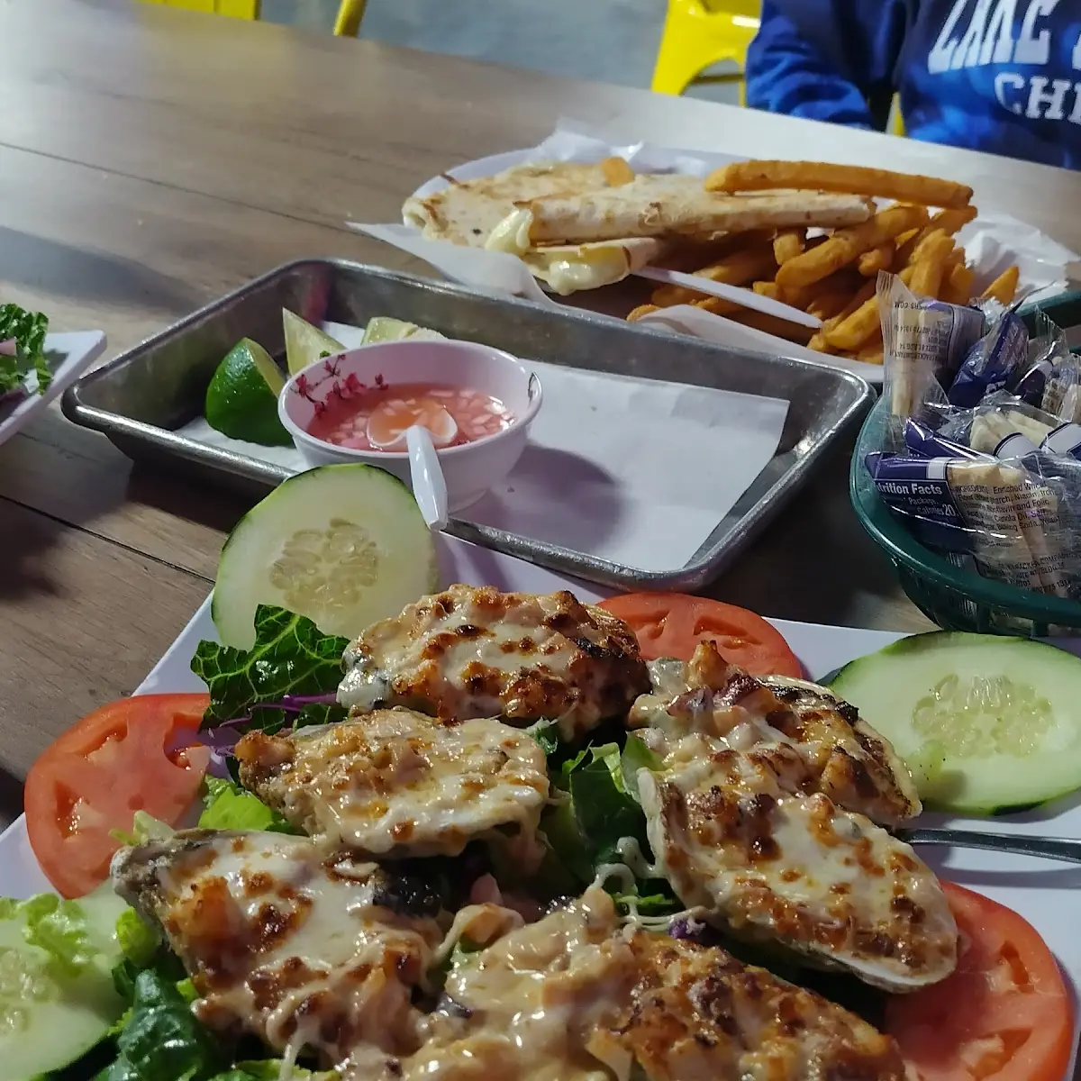 Ostiones Gratinados