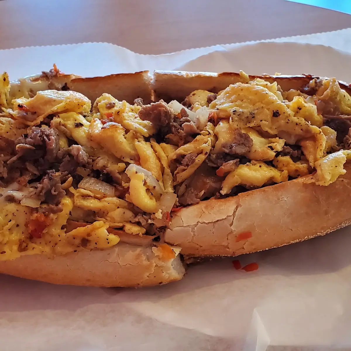Steak & Egg Sub