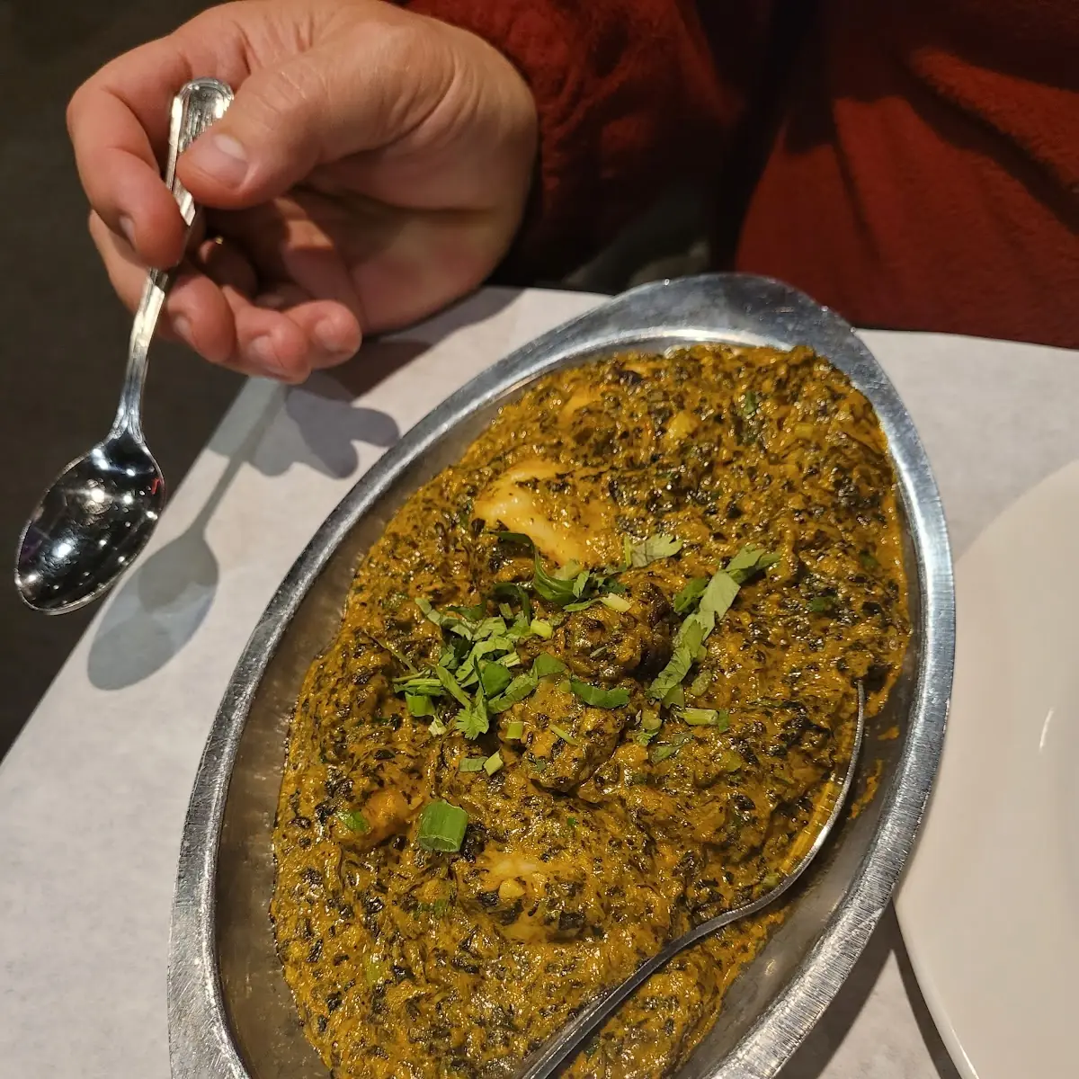 Shrimp Saag