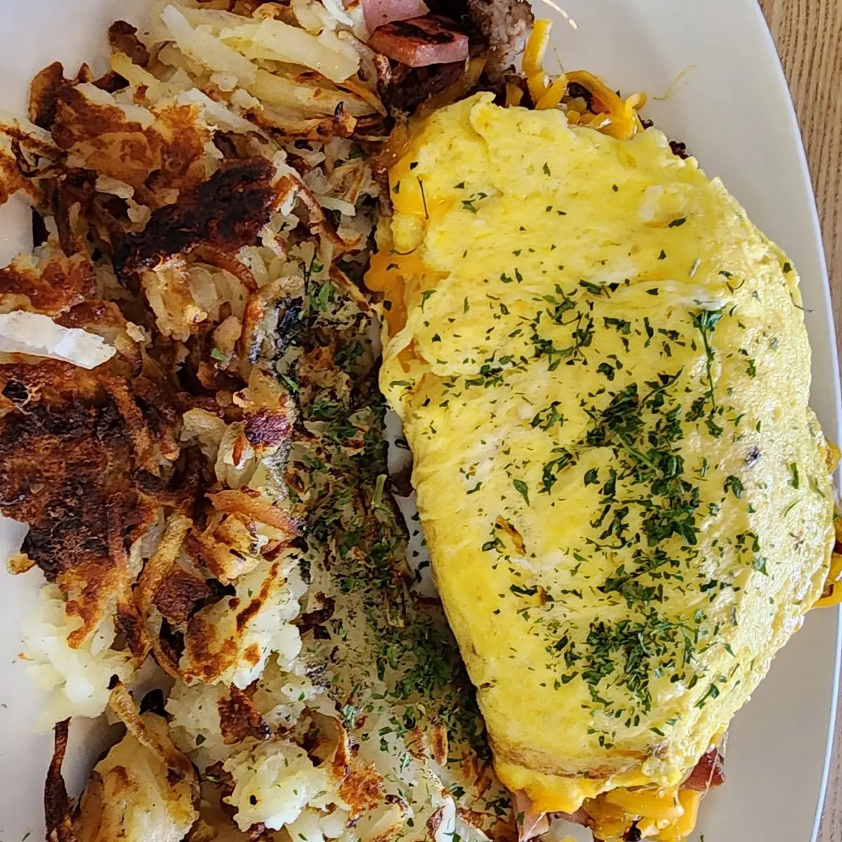 Corn Beef Hash Benedict