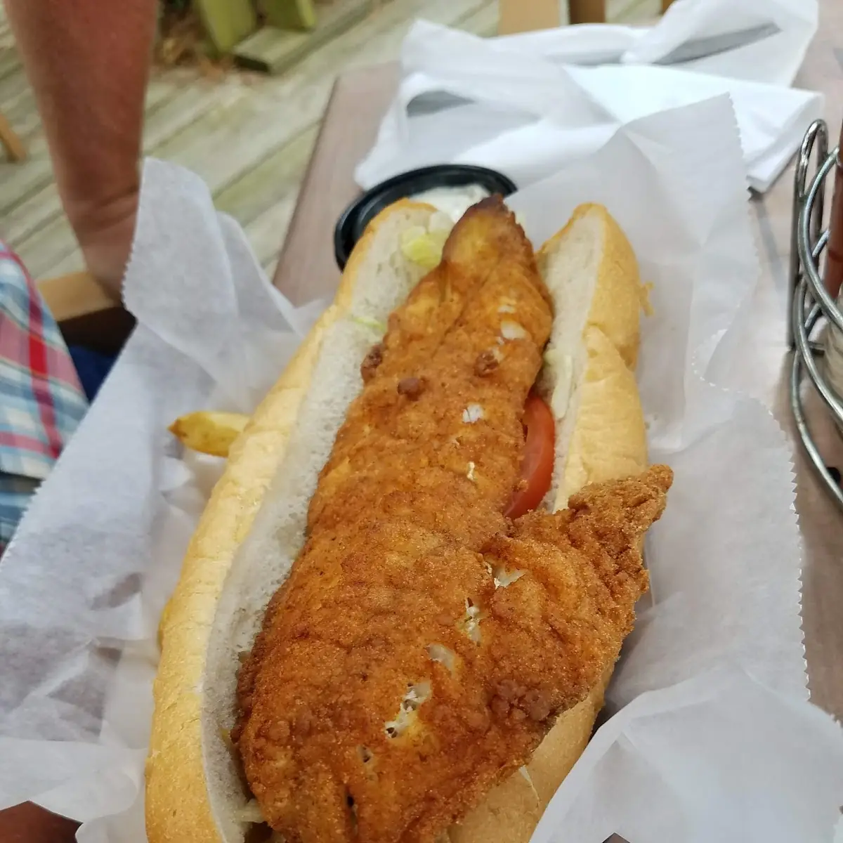 Rock Fish Sandwich