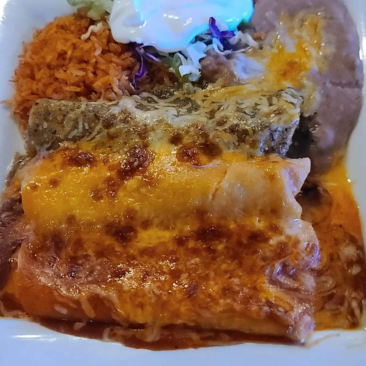 Tres Enchilada Plate