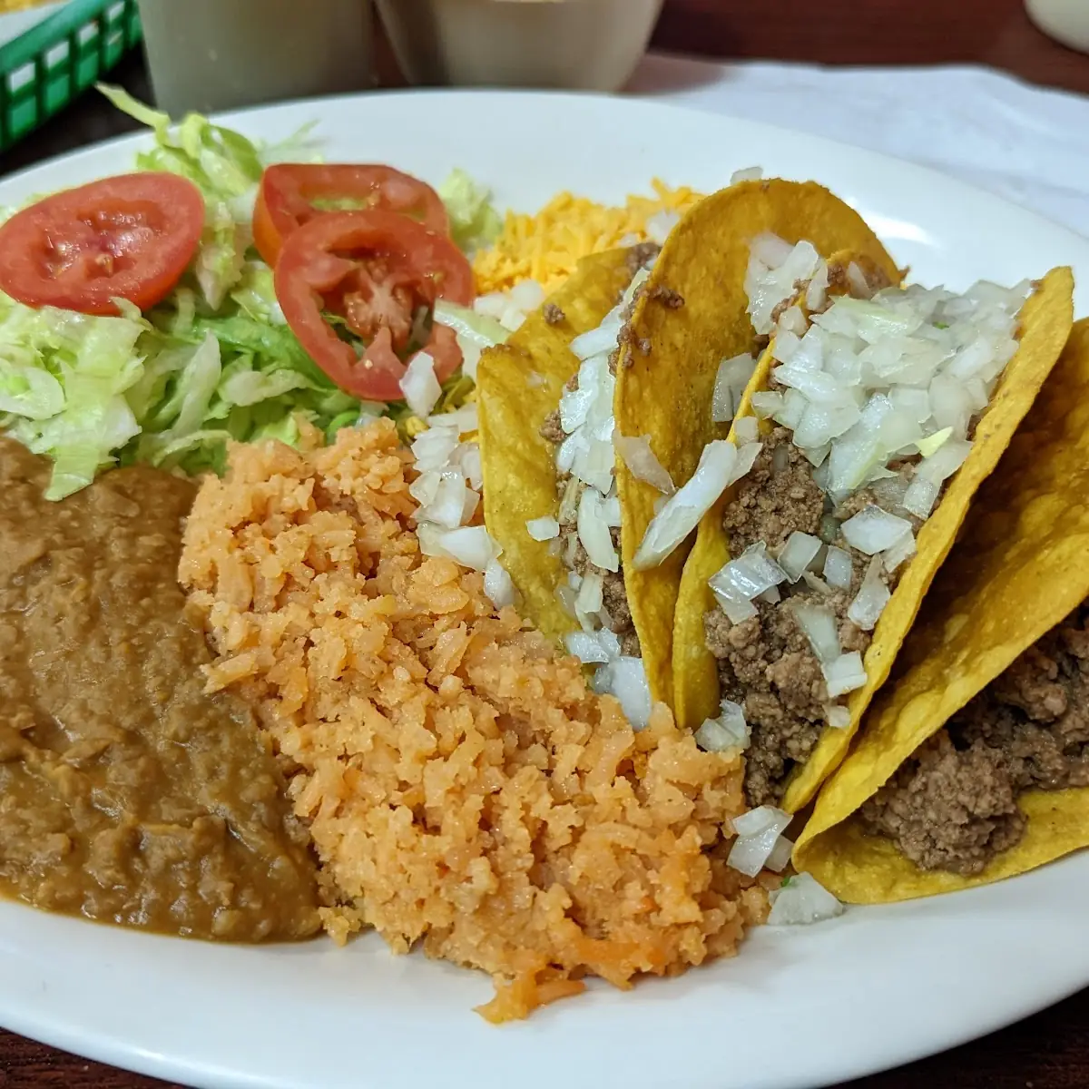 18 Crispy Taco Plate