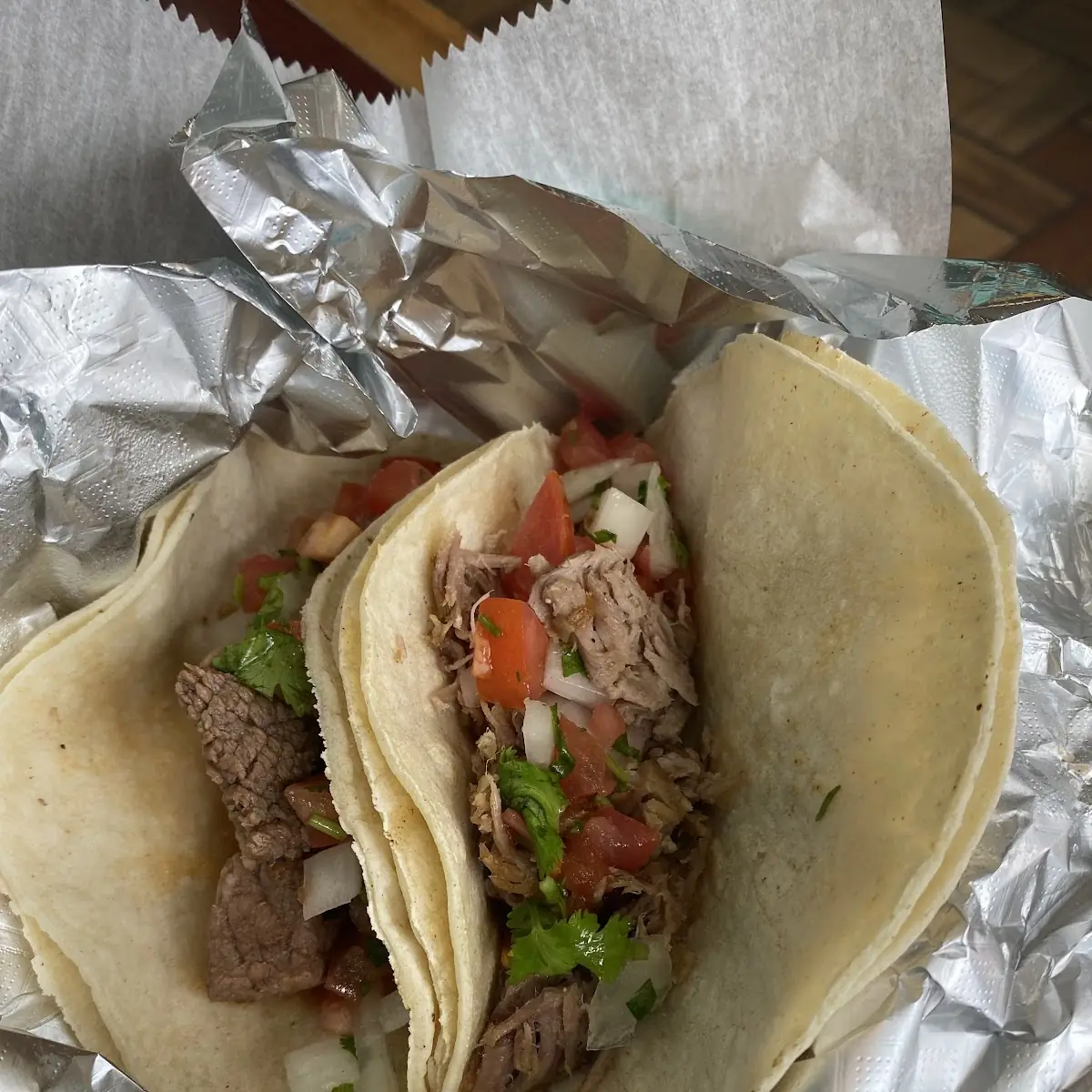 Beef Chicken Tacos