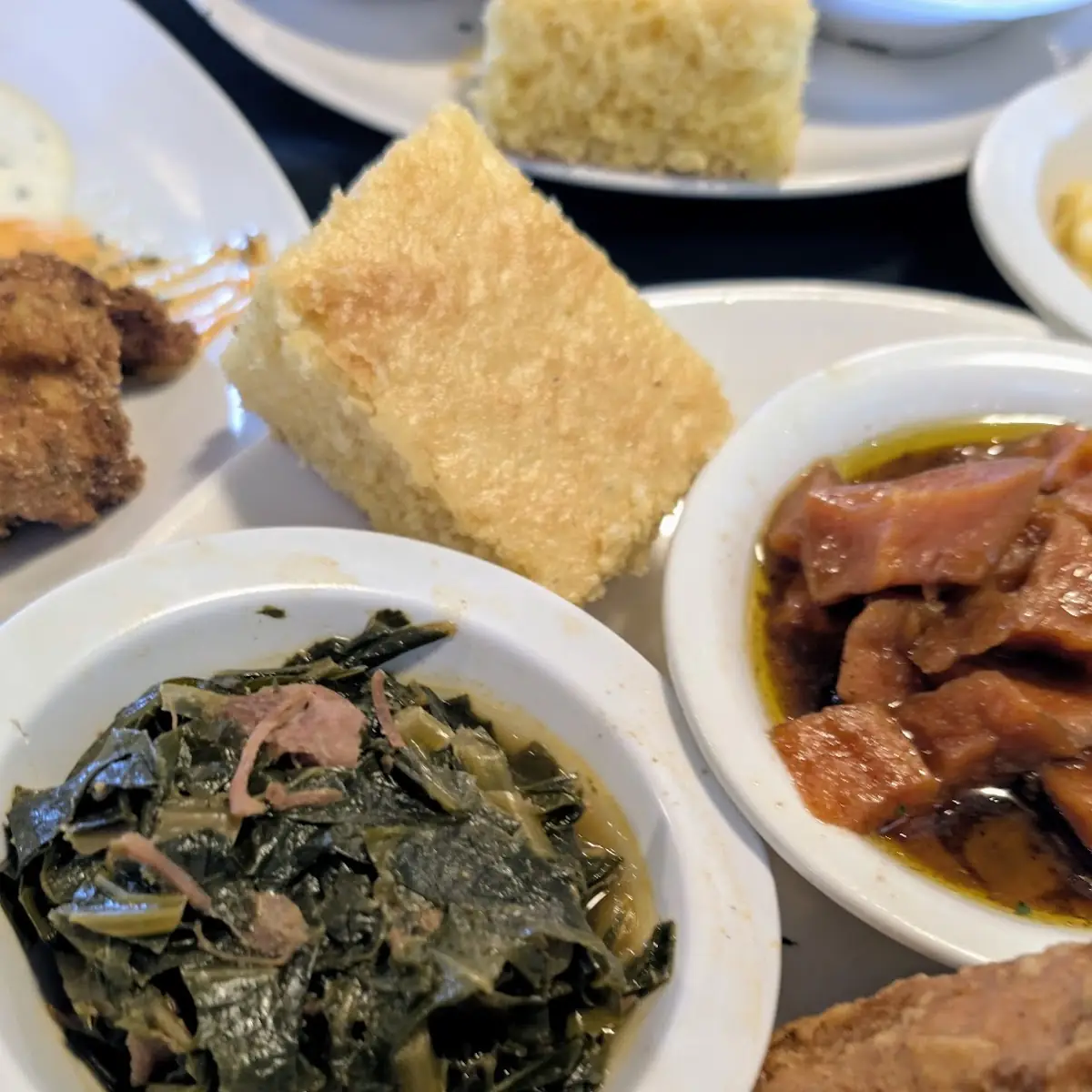 Candied Yams and Cornbread