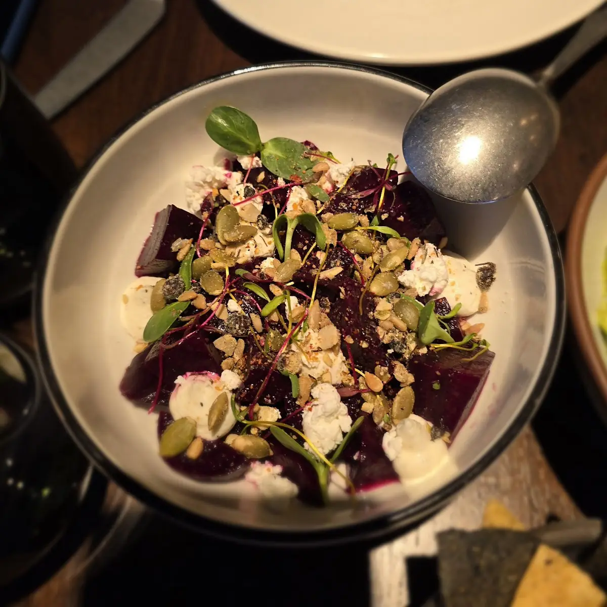 Beets and Goat Cheese