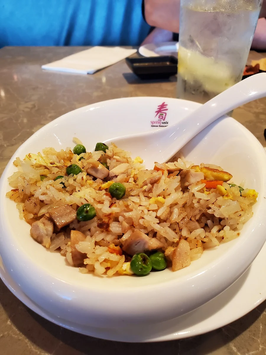 Beef Fried Rice, Spring Sushi Toronto (4th Floor)
