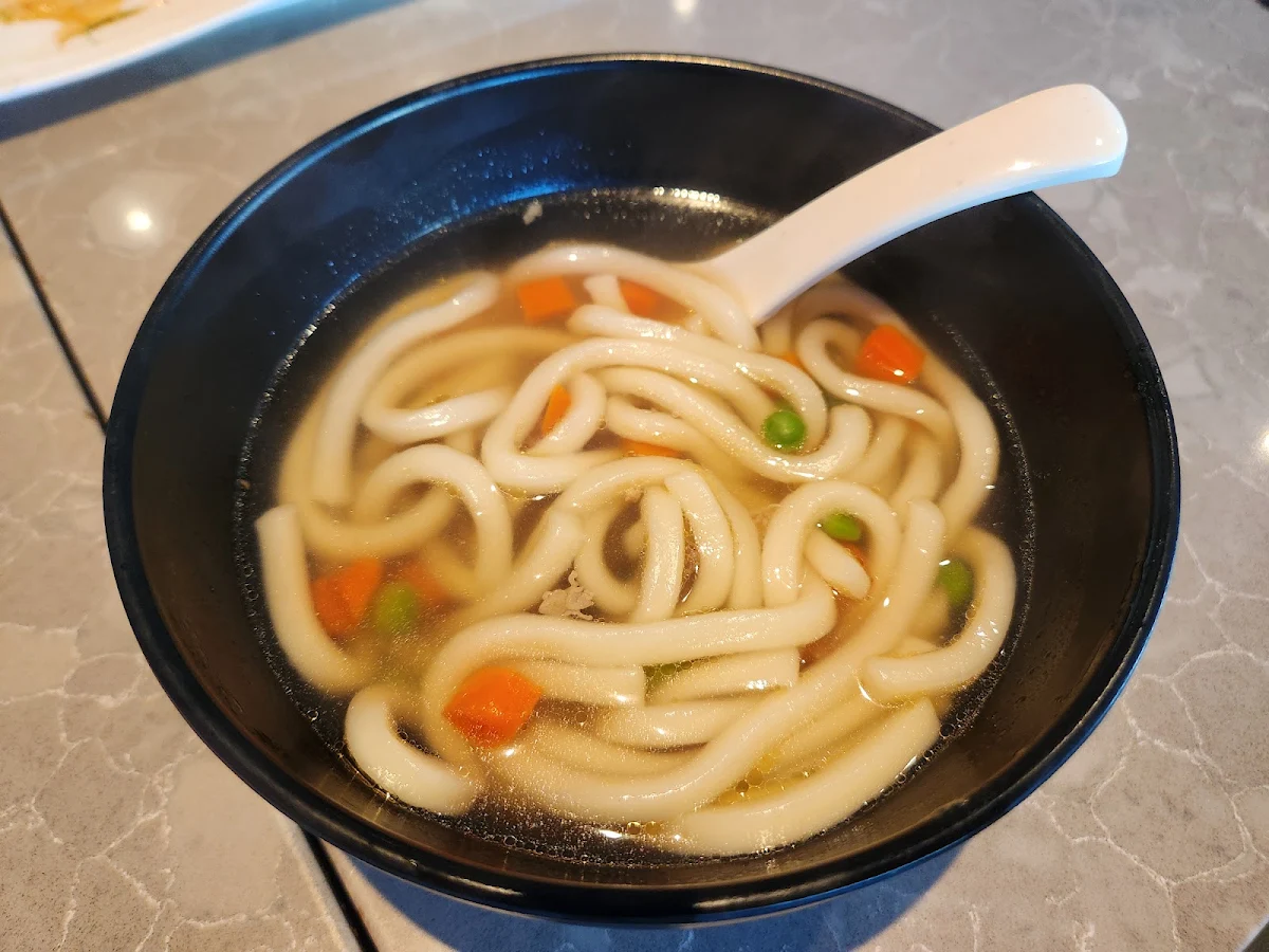 Single Set Meal Vegetable Fried Udon Miso Soup, Spring Sushi Toronto (4th Floor)