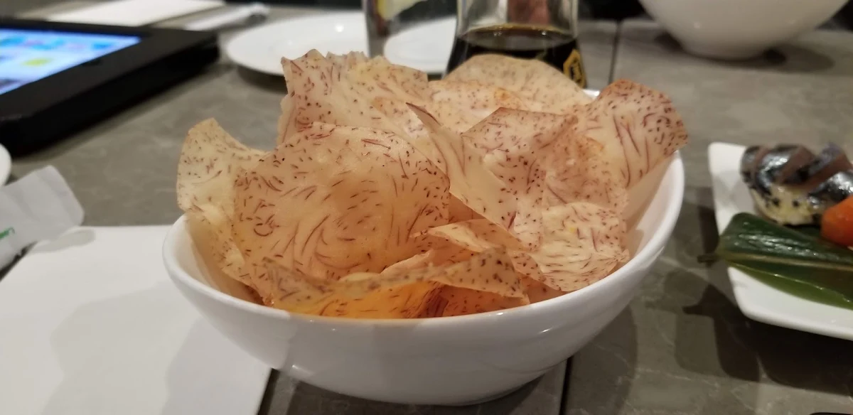 Taro Chips, Spring Sushi Toronto (4th Floor)