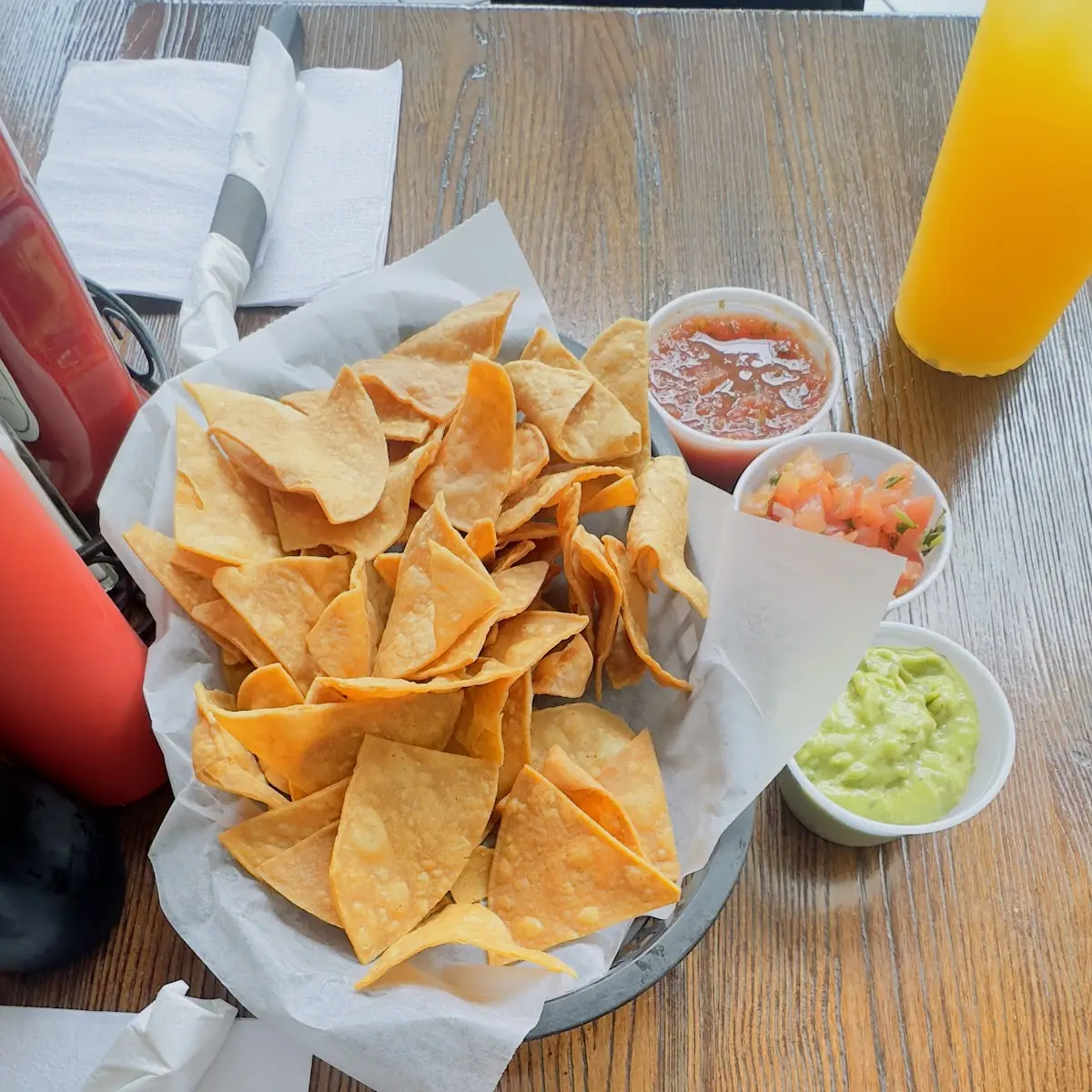 Chips and Guacamole Dip