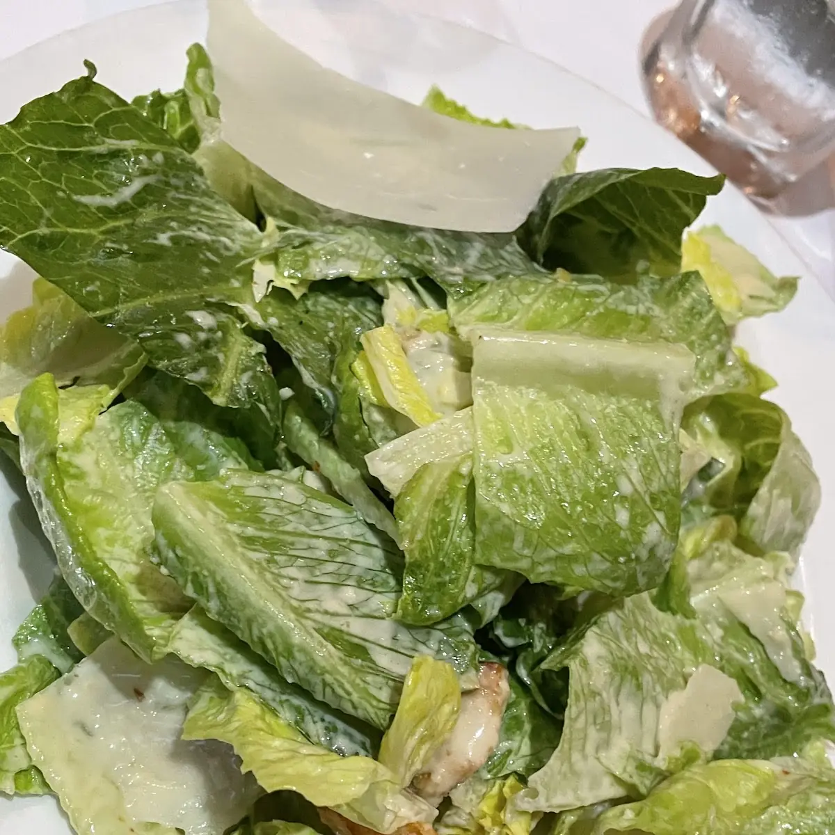 Caesar Salad with Grana Padano Croutons