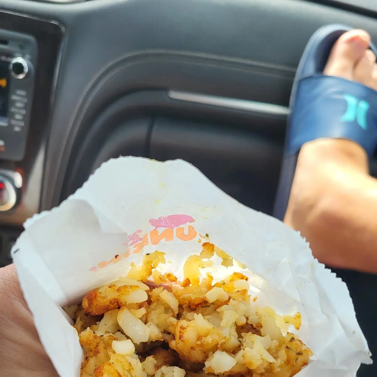 Hash Browns Sausage Egg and Cheese Wrap